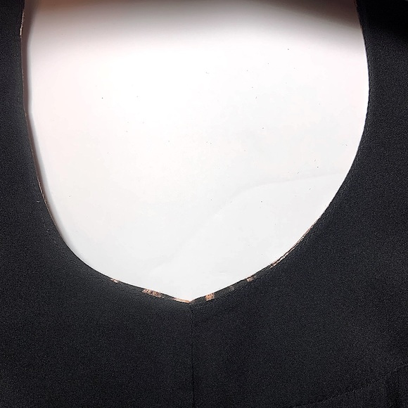 Loft Animal Print Sleeveless Dress - Picture 9 of 11